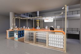 Design, manufacture and install stores: Power Case Shop (The Mall Bang Khae), Bangkok